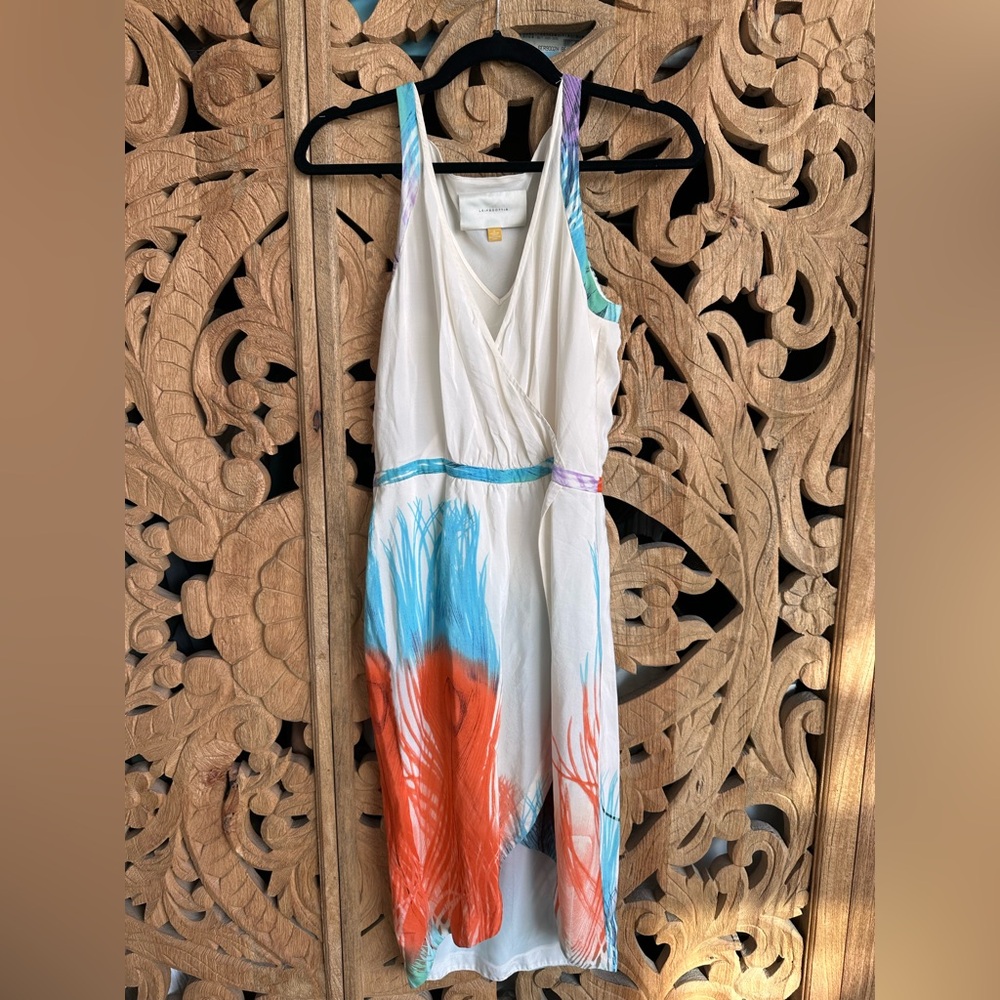 Vintage Anthropologie silk dress